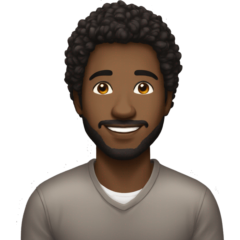 Portrait, American Male, Gay, Feminine 23	Black	Handsome features, soulful brown eyes, infectious smile	Aspiring musician emoji