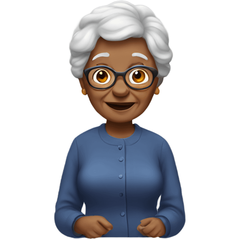 Grandma emoji