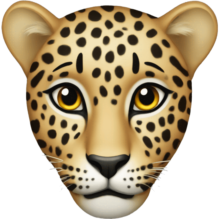 a leopard emoji