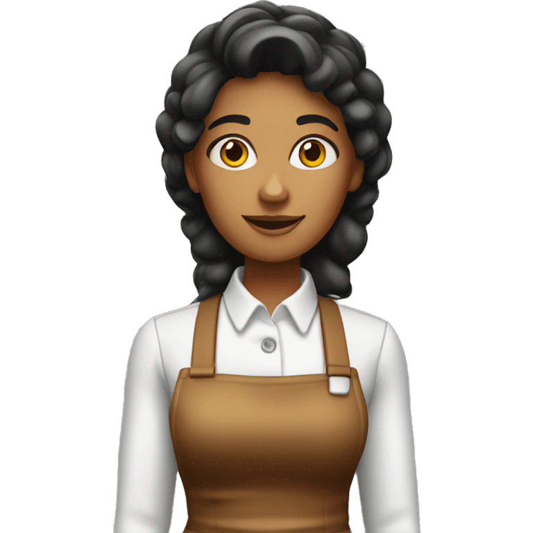 Burger restaurant waitress emoji