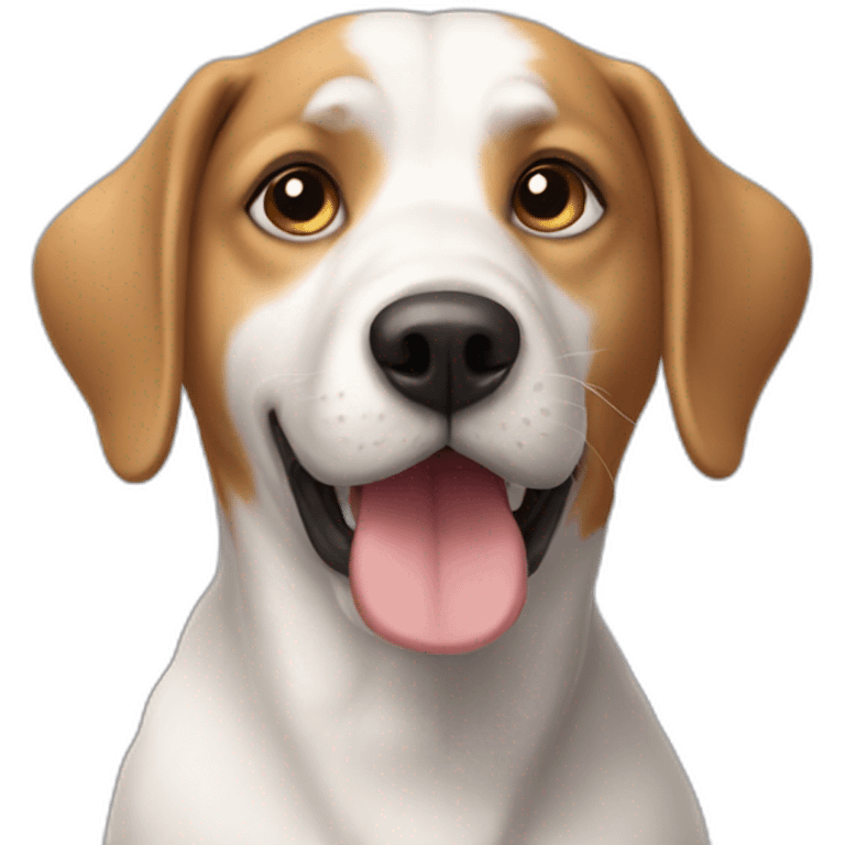 chien sur chat emoji