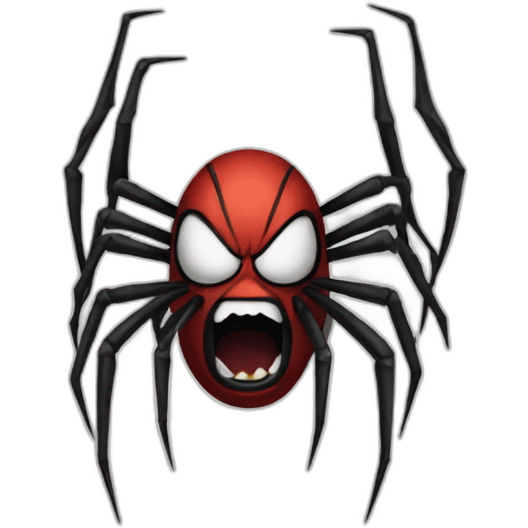 Angry Spider emoji