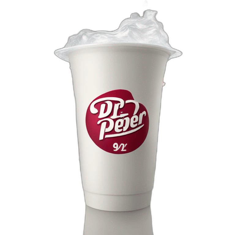 64 oz diet dr pepper in a gas station cup emoji