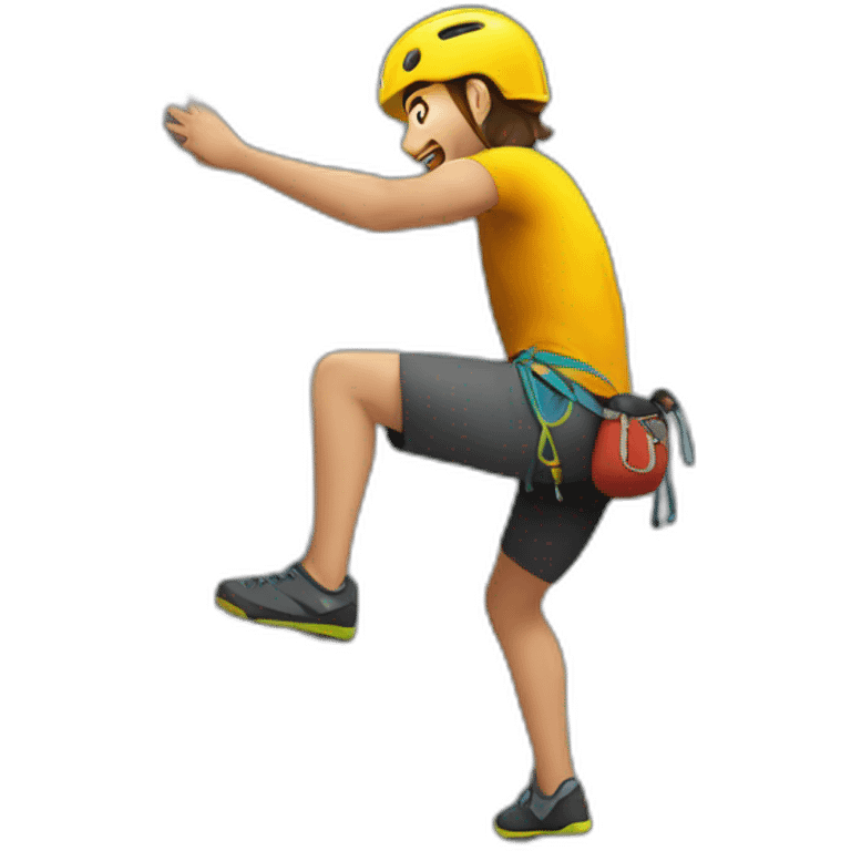 climbing-bouldering emoji