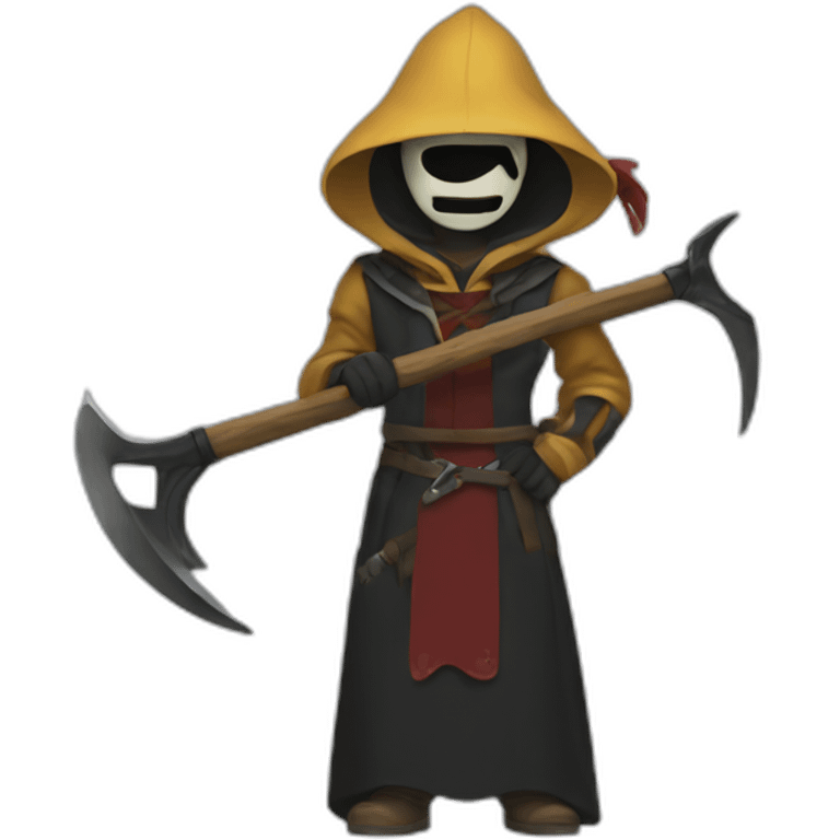 a scythe emoji