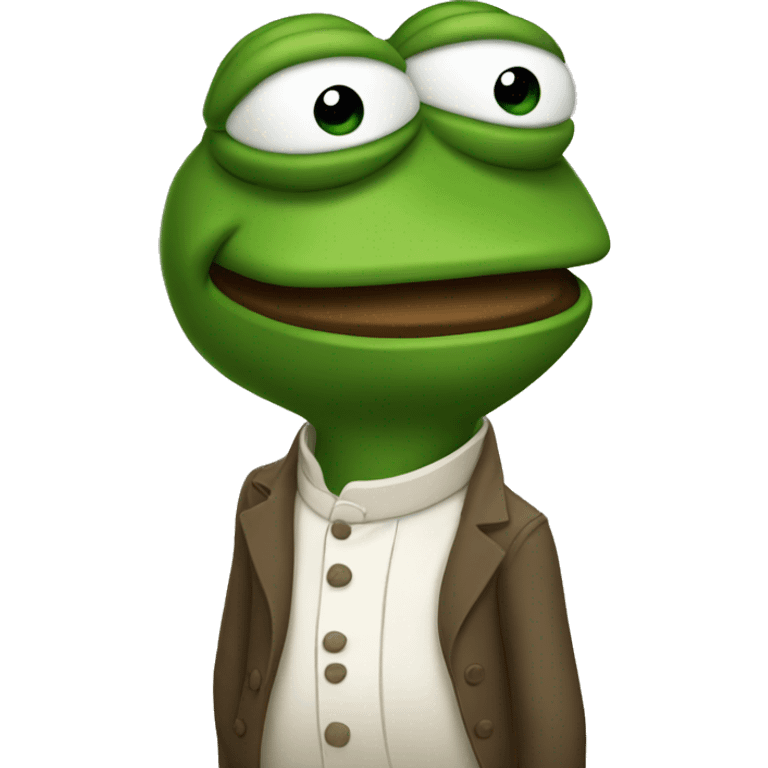 standing pepe emoji