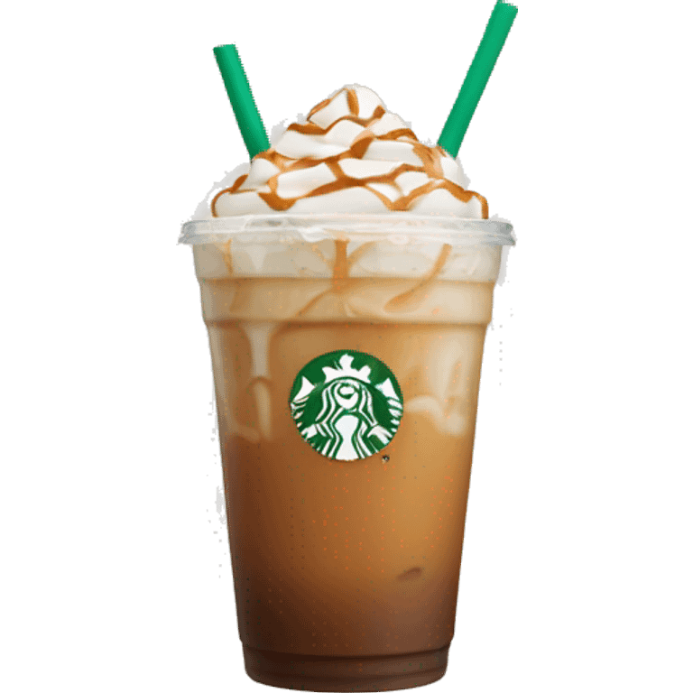 Starbucks Iced chai latte  emoji