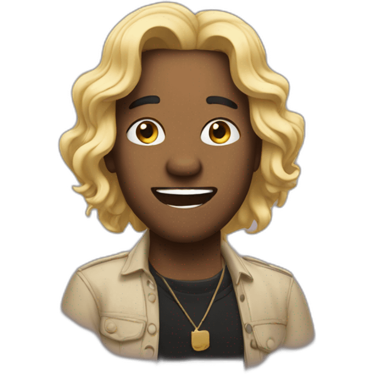 Chanteur emoji