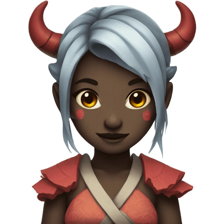 cute oni girl emoji