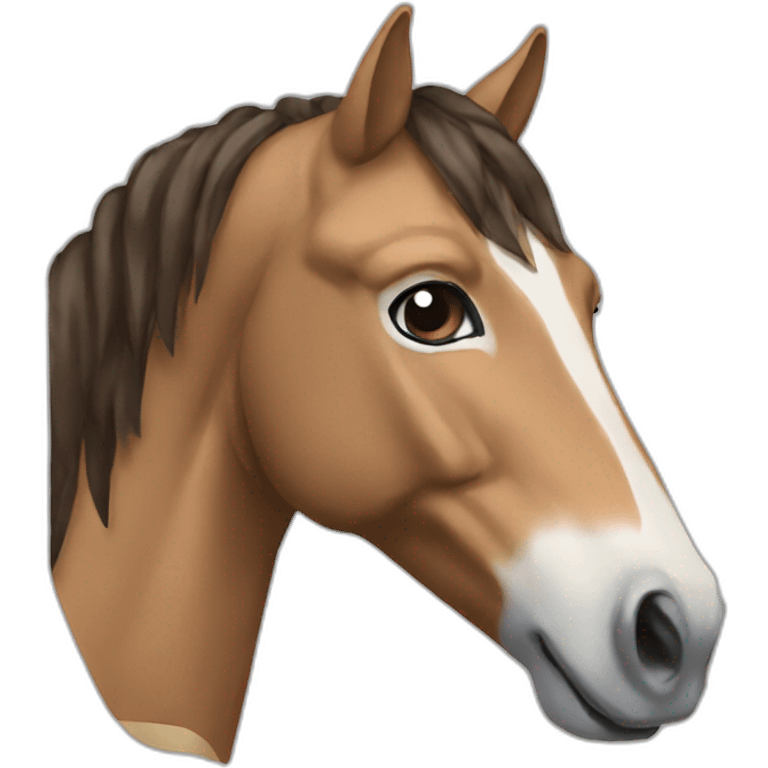 Cheval pie emoji