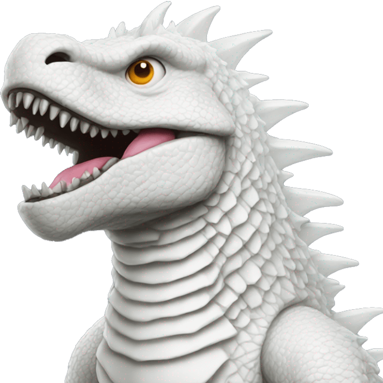 white Godzilla  emoji