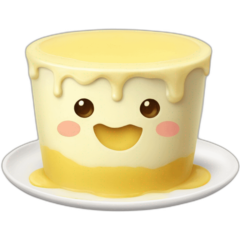 vanilla pudding emoji