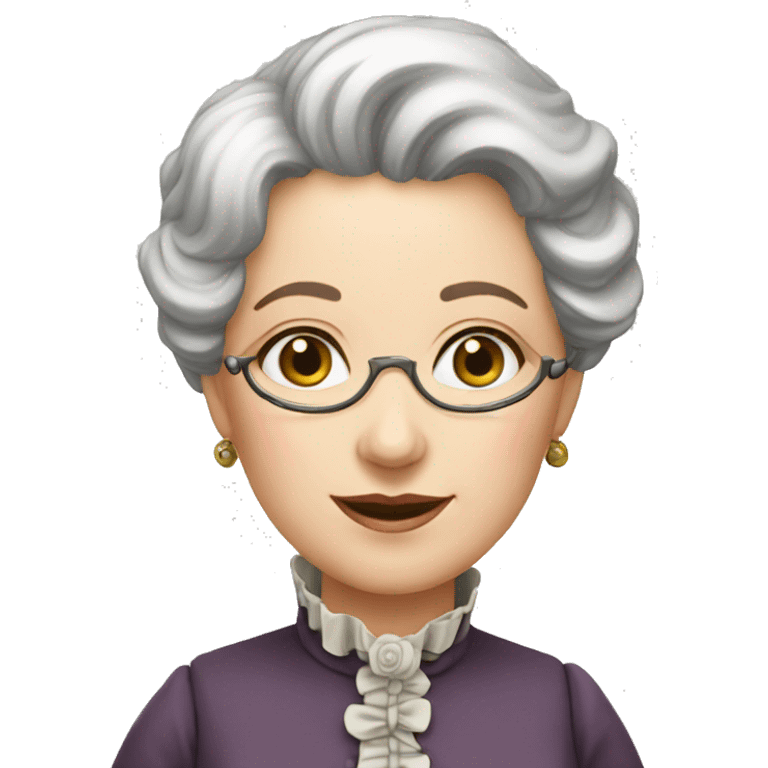 victorian female shop: age 63 emoji