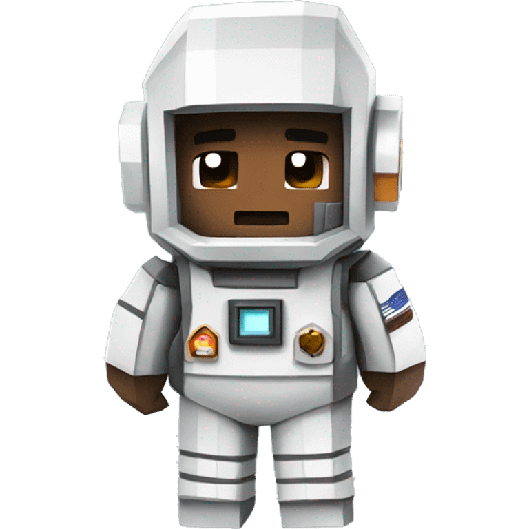 Minecraft Astronaut emoji