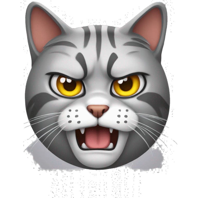 Angry cat emoji