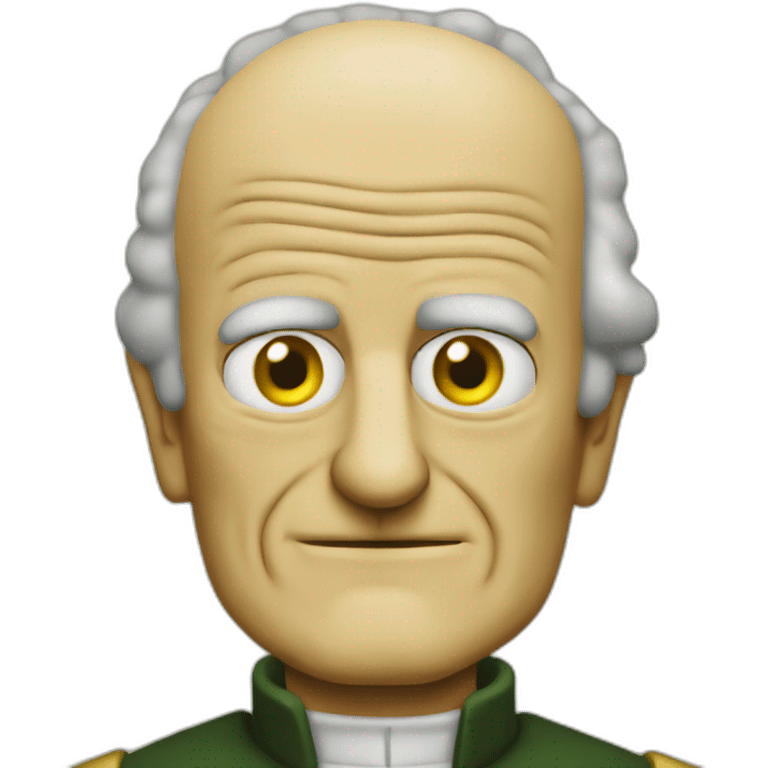 Montgomery Burns in roman emoji