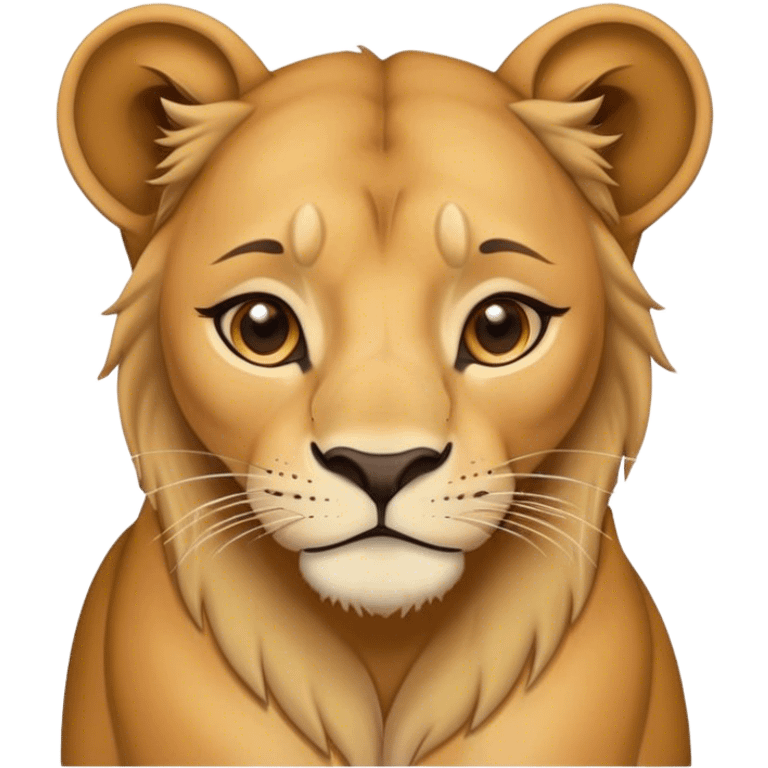 Lioness emoji