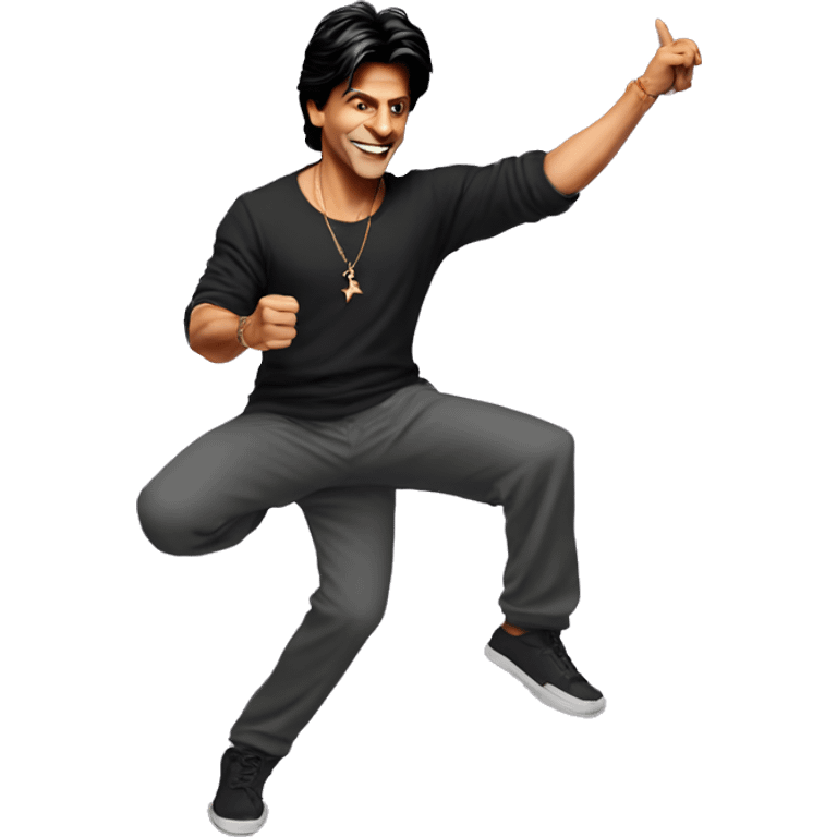 Shahrukh iconic pose emoji