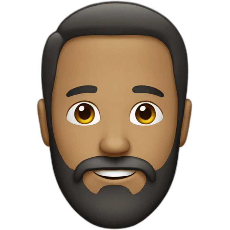 Man with beard  emoji