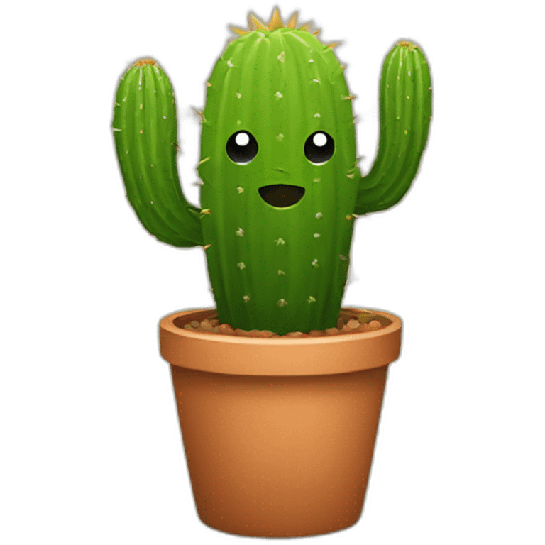 Cactus vivant sur mars  emoji