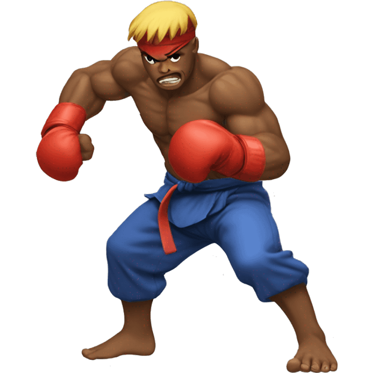 Street fighter punch emoji