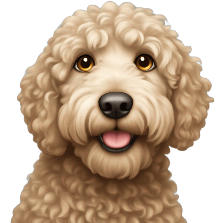 Labradoodle  emoji