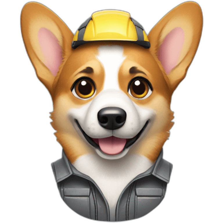 Corgi-engineer emoji