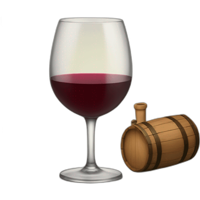 Limerick with a glass of wine emoji