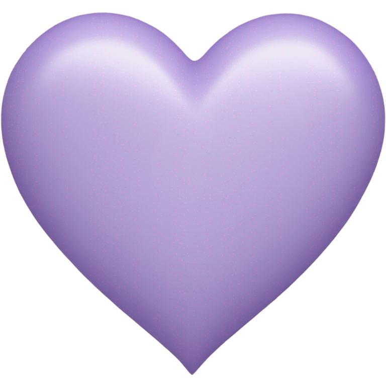 Pastel purple heart emoji