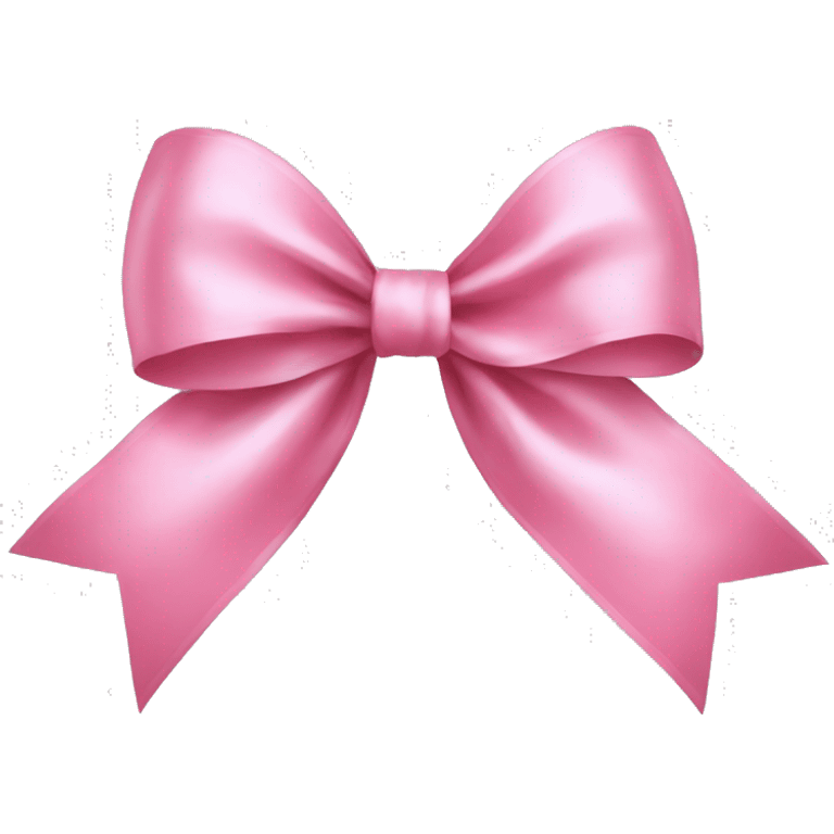 Bow Pink Christmas emoji