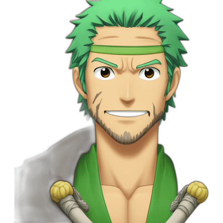 loutre loutre zoro  zoro de one piece emoji