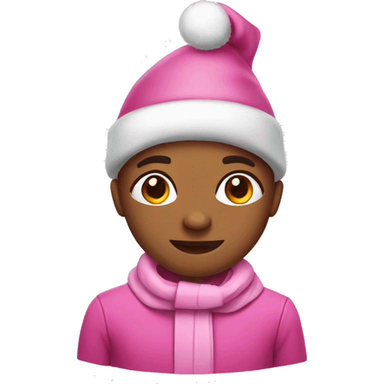 Pink Christmas  emoji