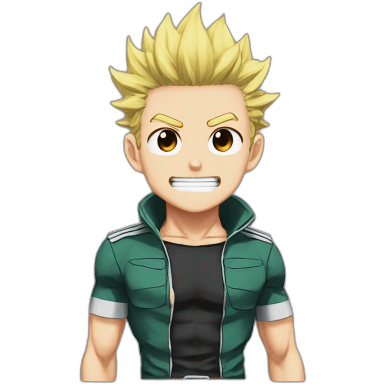 mirio my hero academia badass emoji