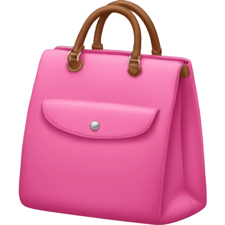 Pink bag emoji