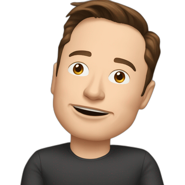 Elon Musk emoji