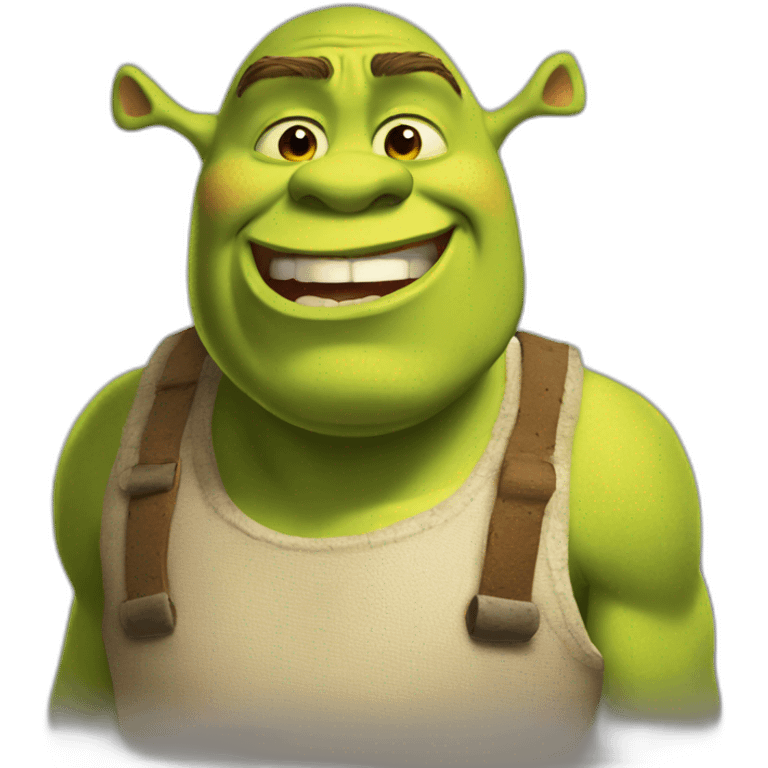 Shrek in boxe emoji