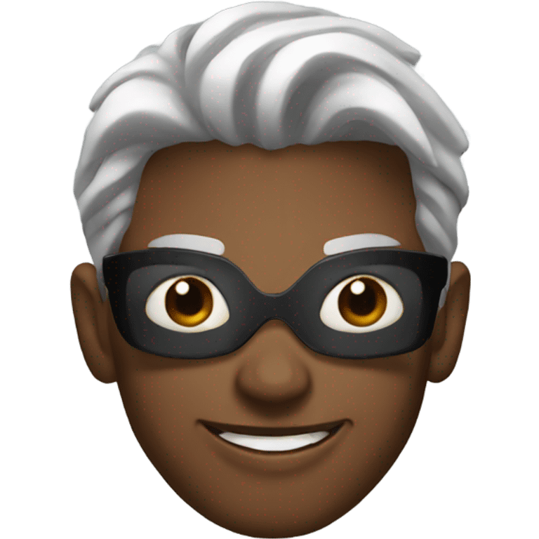 9 black spiderman emoji