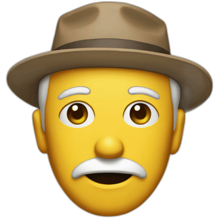 old paper man emoji