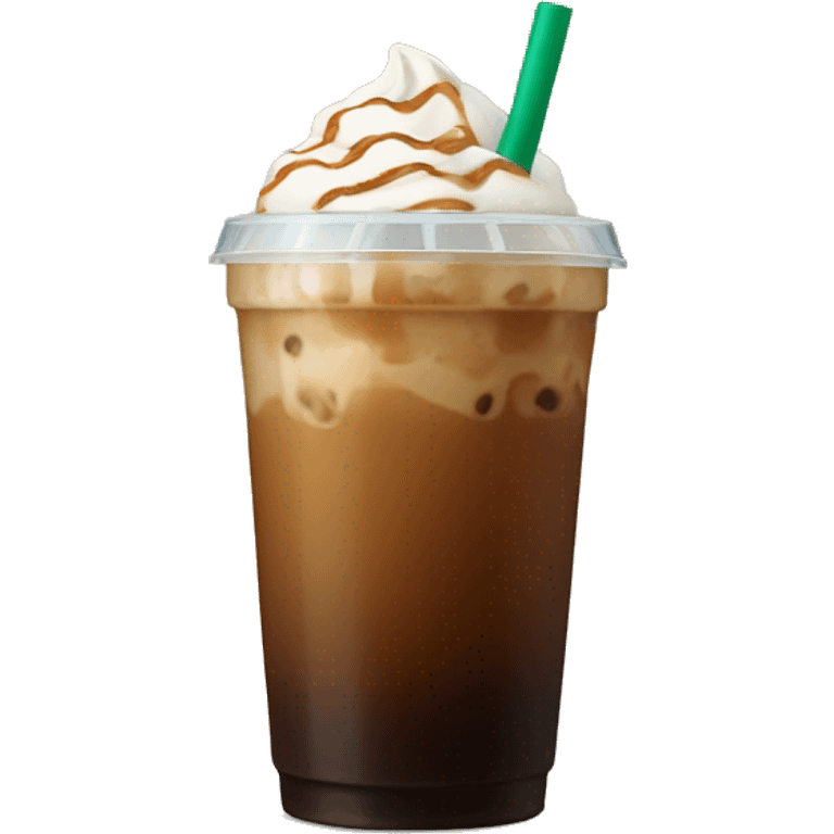 Starbucks iced coffe  emoji