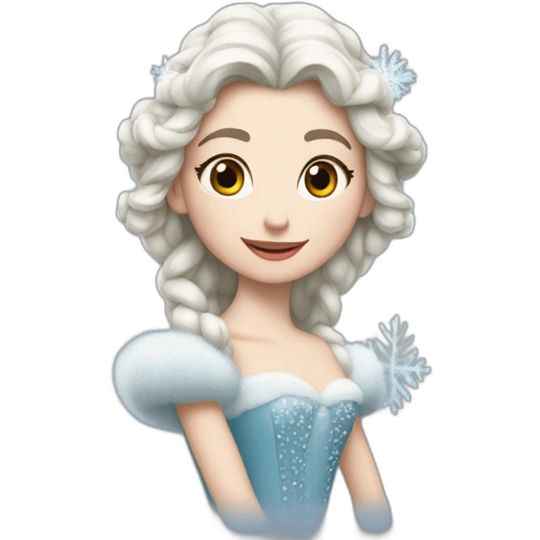 Reine des neige emoji