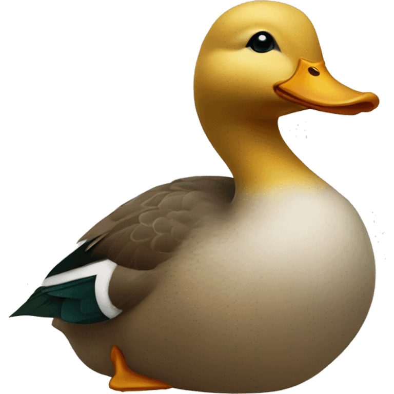 duck with Aethir symbol emoji