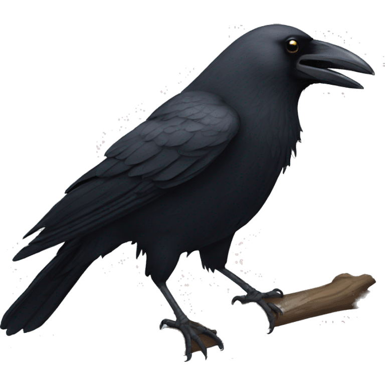 Crow emoji