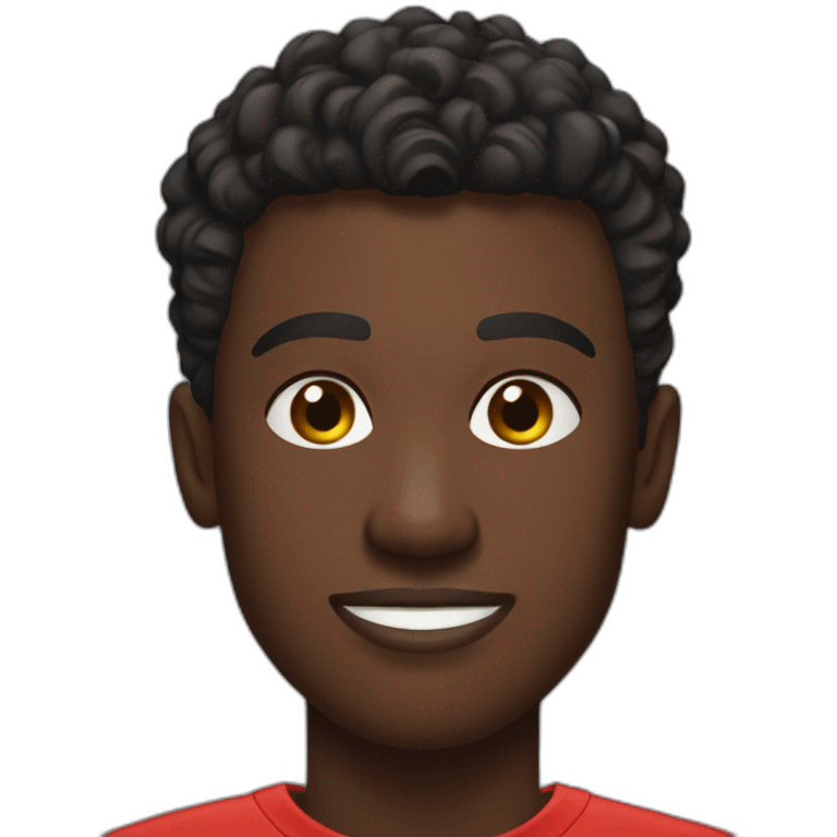 marques brownlee in red tshirt emoji