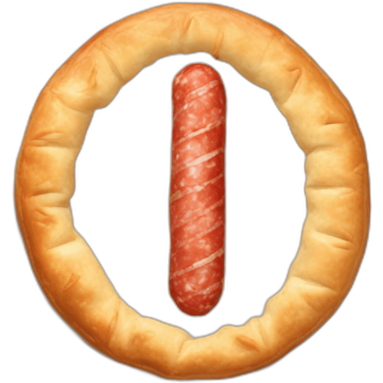 Galette saucisse emoji