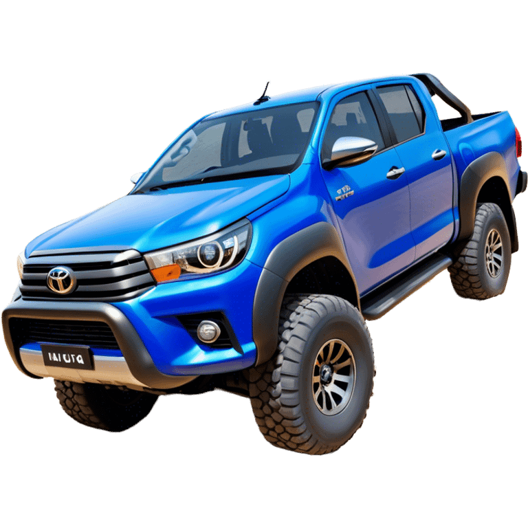 Toyota Hilux - Toyota (Model Year: 2021) (Iconic colour: Blue) emoji