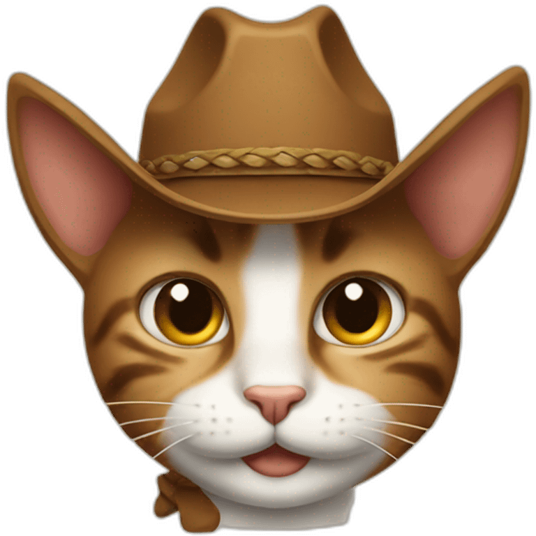 yeehaw cat emoji