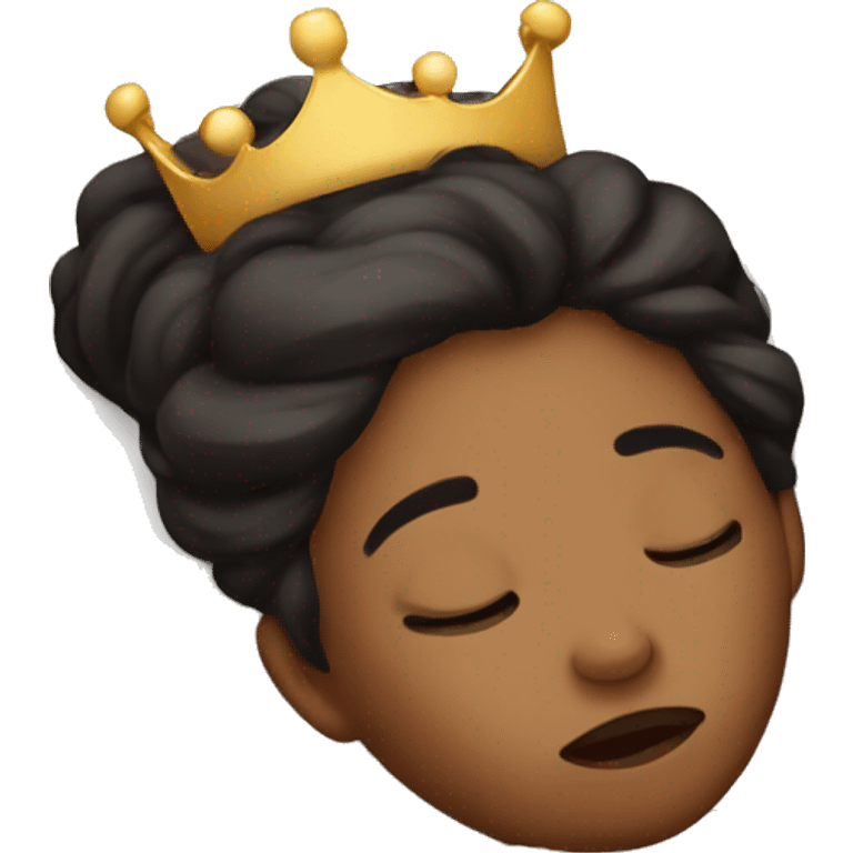 princess sleeping snoring  emoji