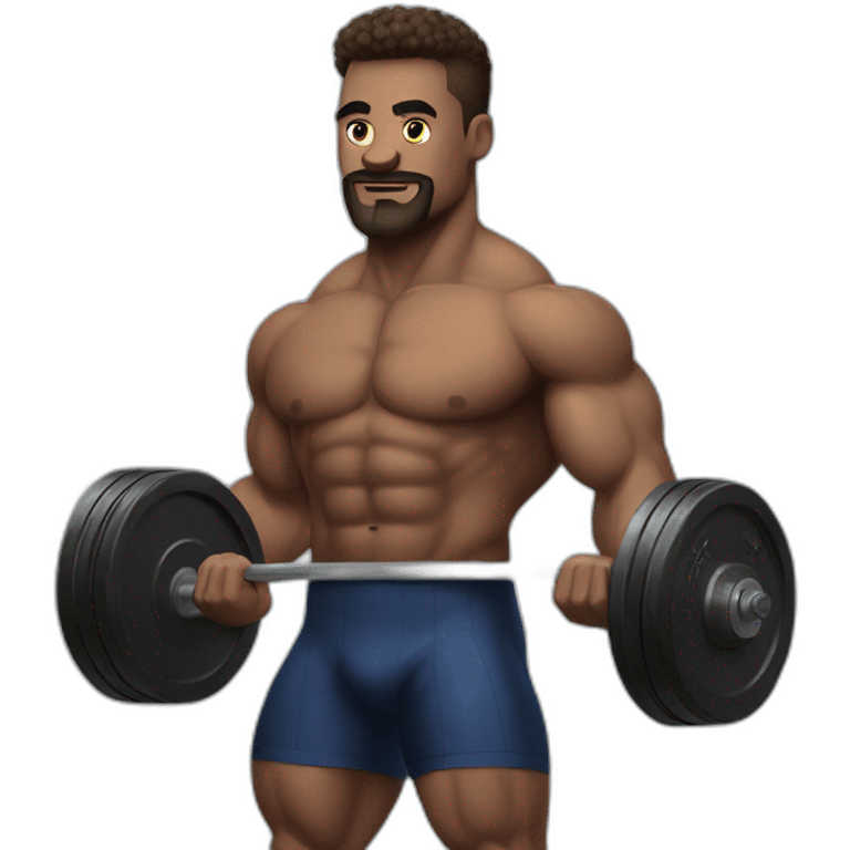 Powerlifting dude bro emoji