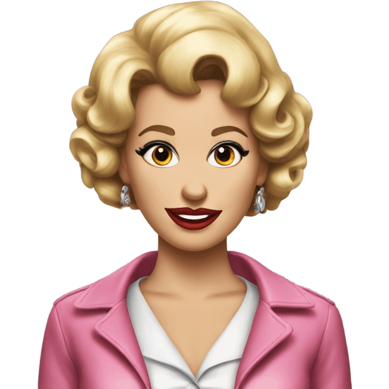 Grease movie 50s woman  emoji