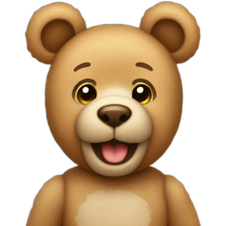 Friend teddy emoji